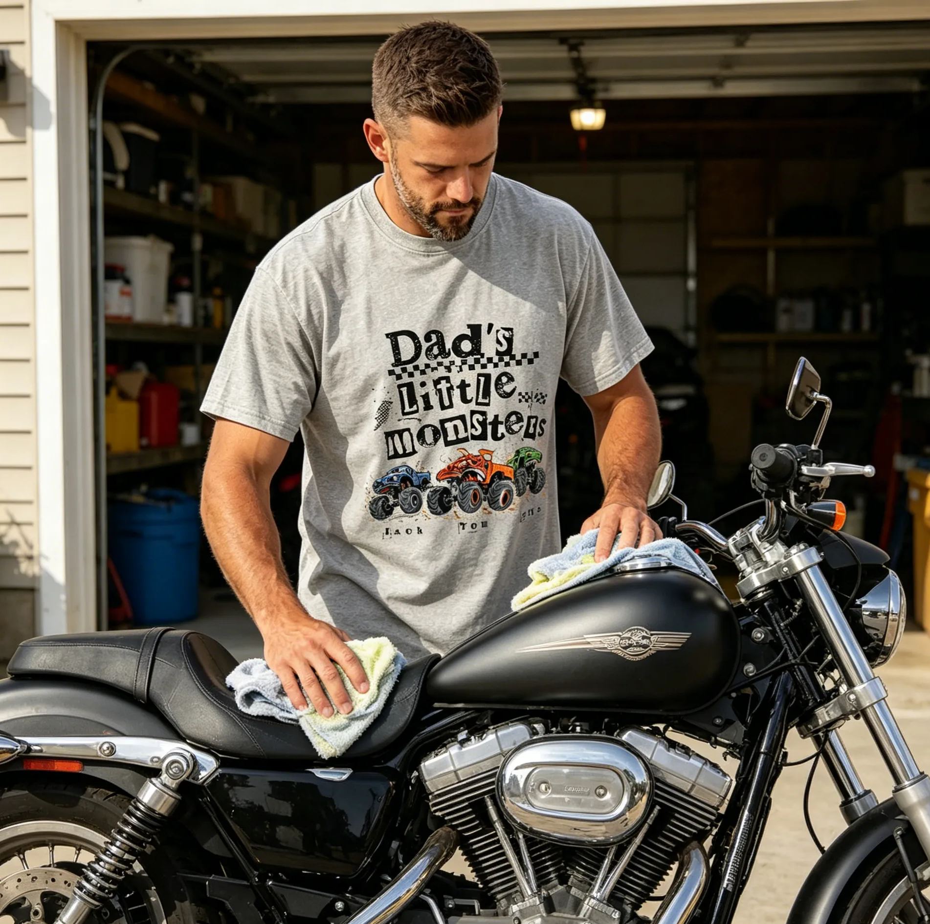 [Copy]Personalized Grandpa's Pit Crew T-Shirt, Custom Vintage Race Car Shirt with Grandkids Names, Retro Racing Tee for Car-Loving Grandfathers, Fathers Day Gift