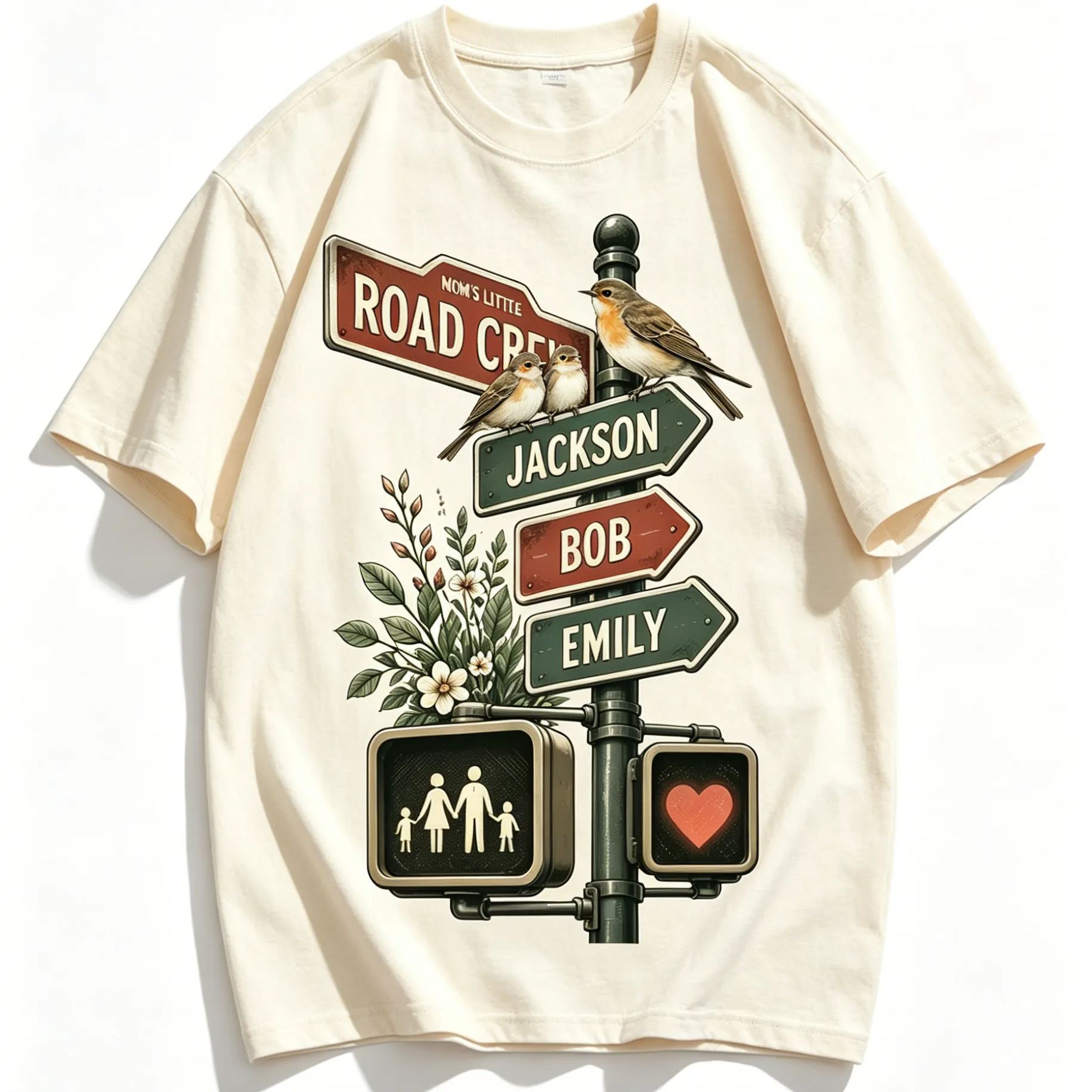 [Copy]Personalized Firefighter Washed T-Shirt FIRE Lettering with Patriotic and Fire Dept Design Gift for Firefighters