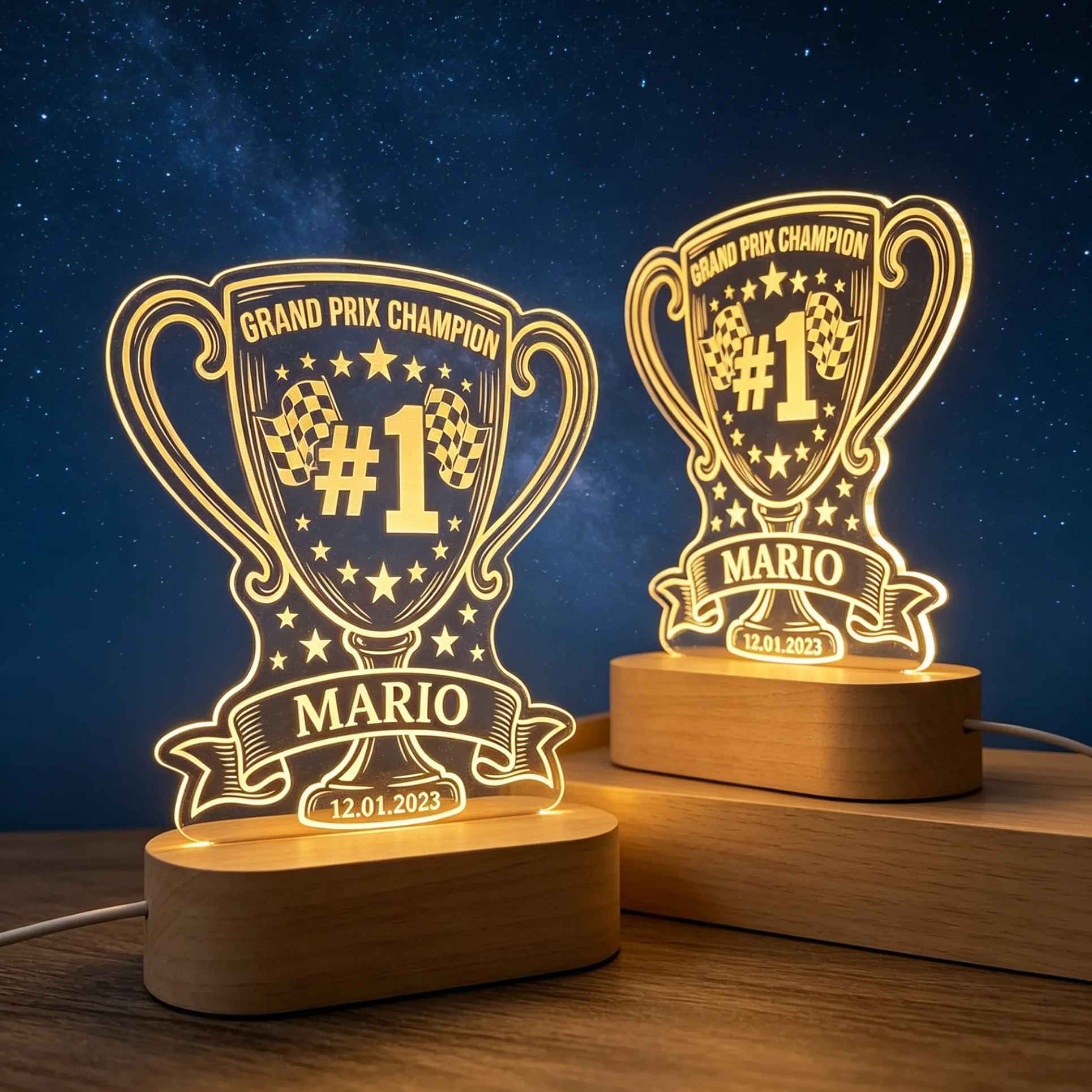 [Copy]Personalized Baby Milestone Speedometer Acrylic LED Night Light Personalized Name Date Nursery Lamp