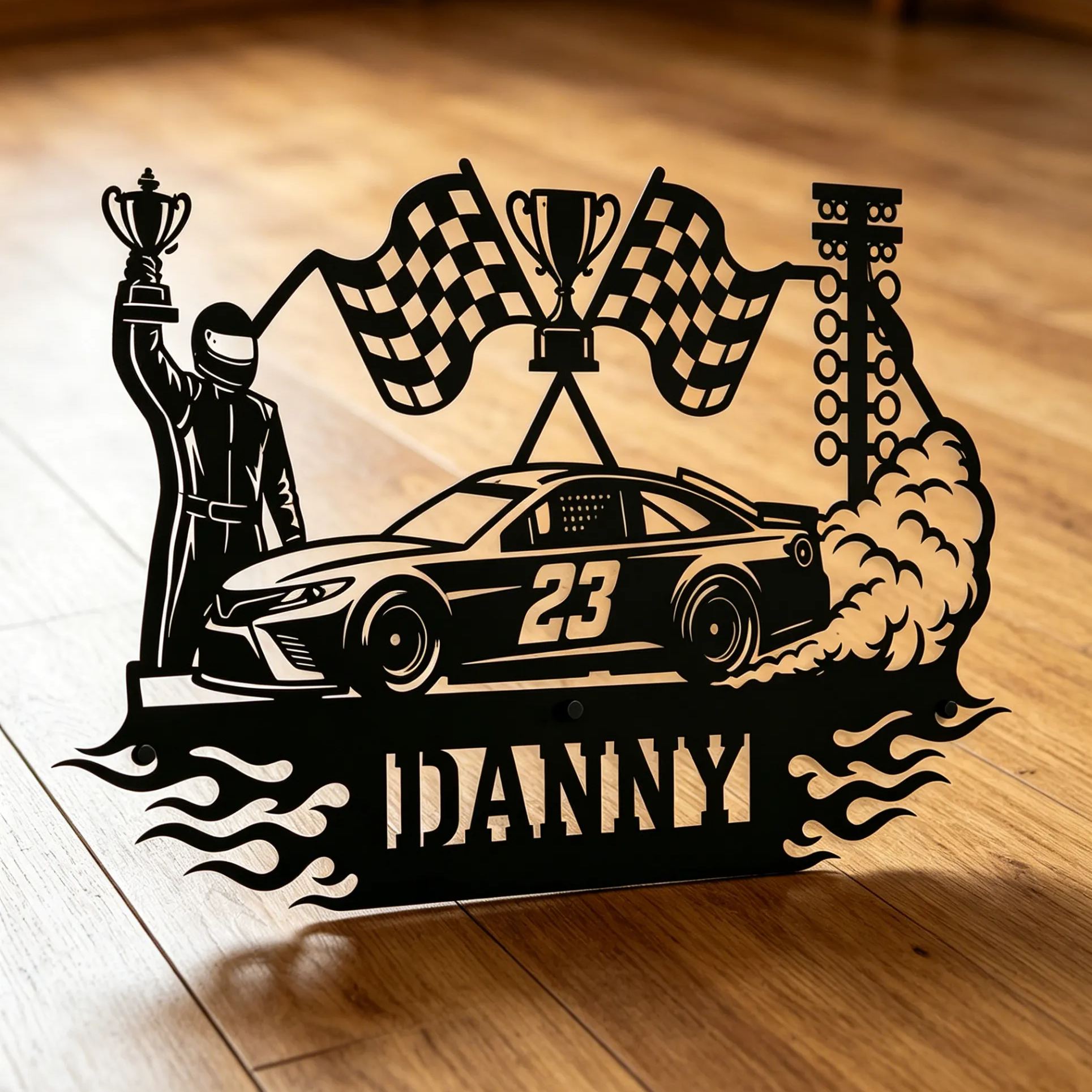 [Copy]Personalized JDM Supra Drift Car Mechanic Themed Personalized Name Metal Wall Sign