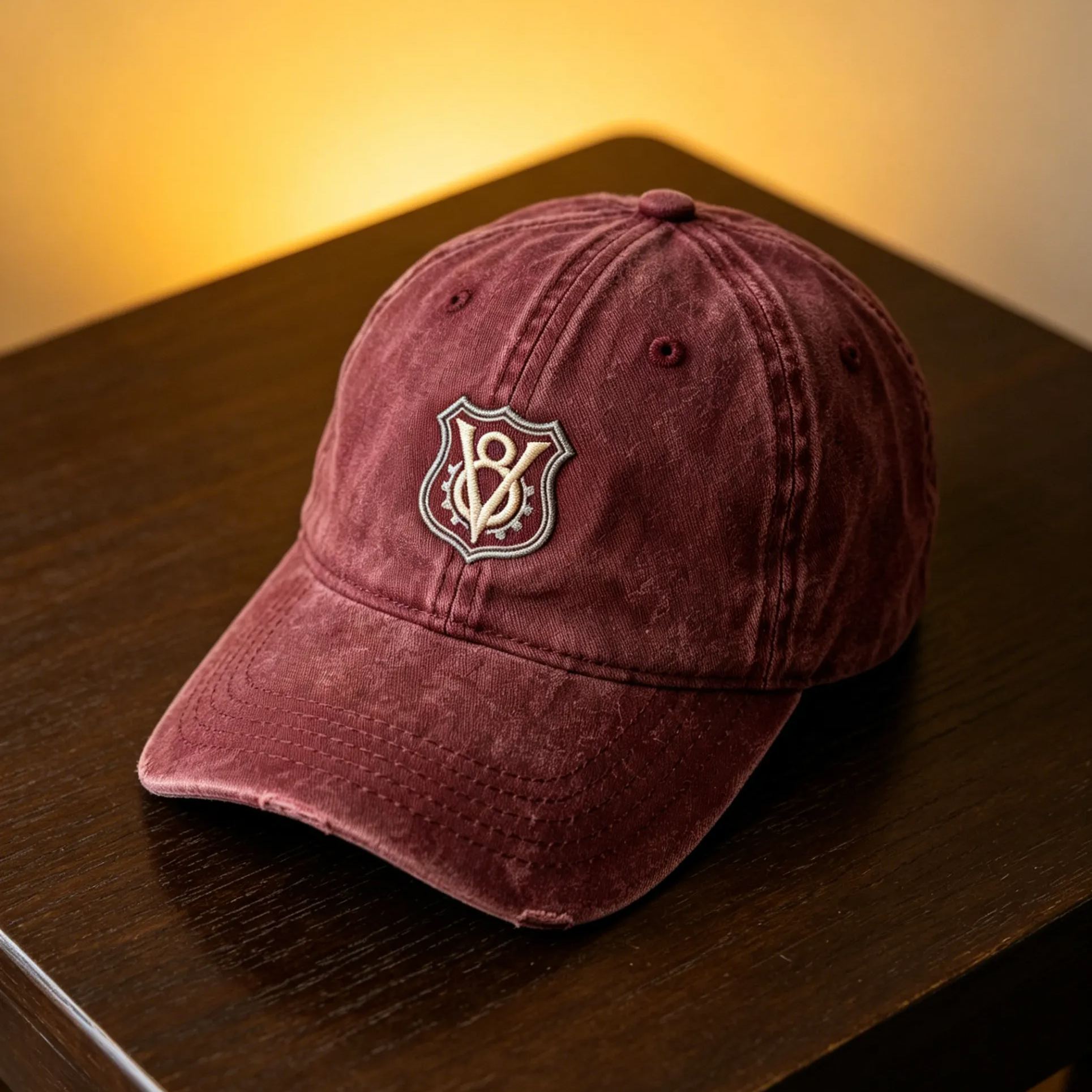 [Copy]Personalized Embroidered Lone Rider Motorcycle Logo Personalized Adjustable Baseball Cap