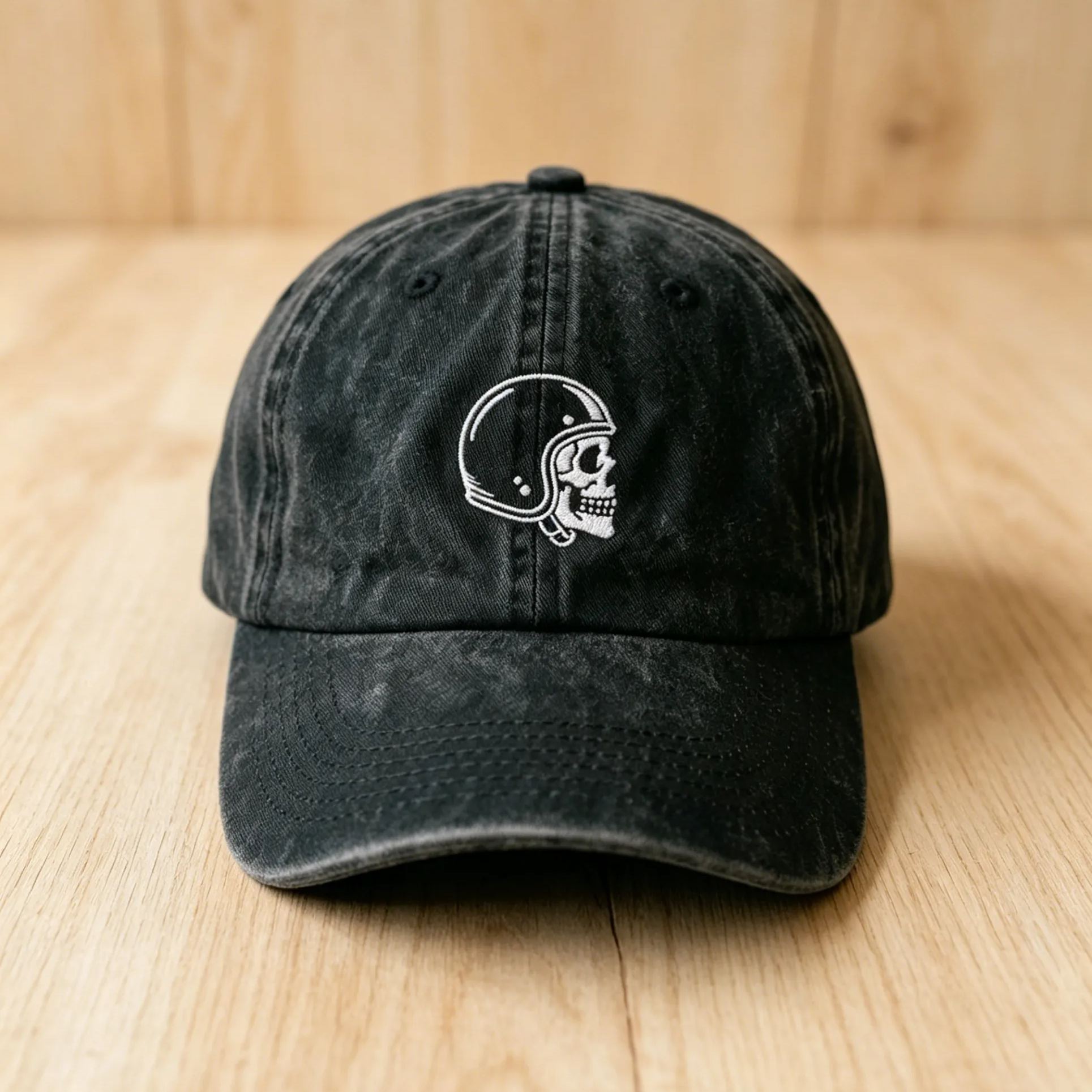 [Copy]Personalized V8 Engine Shield Embroidered Washed Distressed Baseball Cap