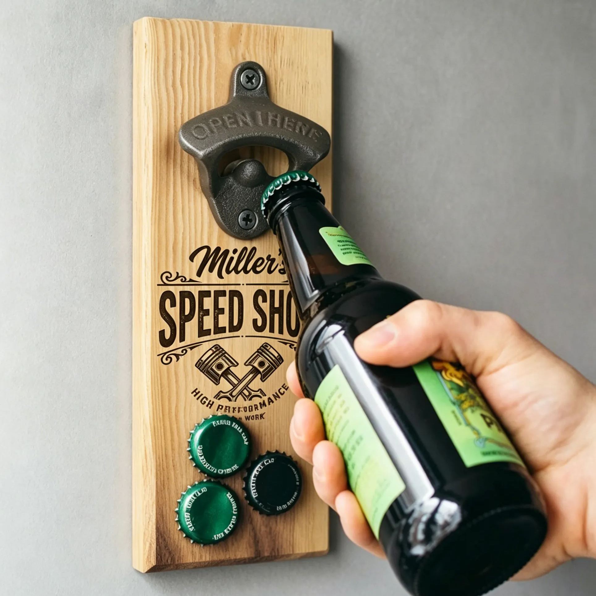 [Copy]Personalized Firefighter Bottle Opener Custom Fireman Gift Fireman Gift for Dad