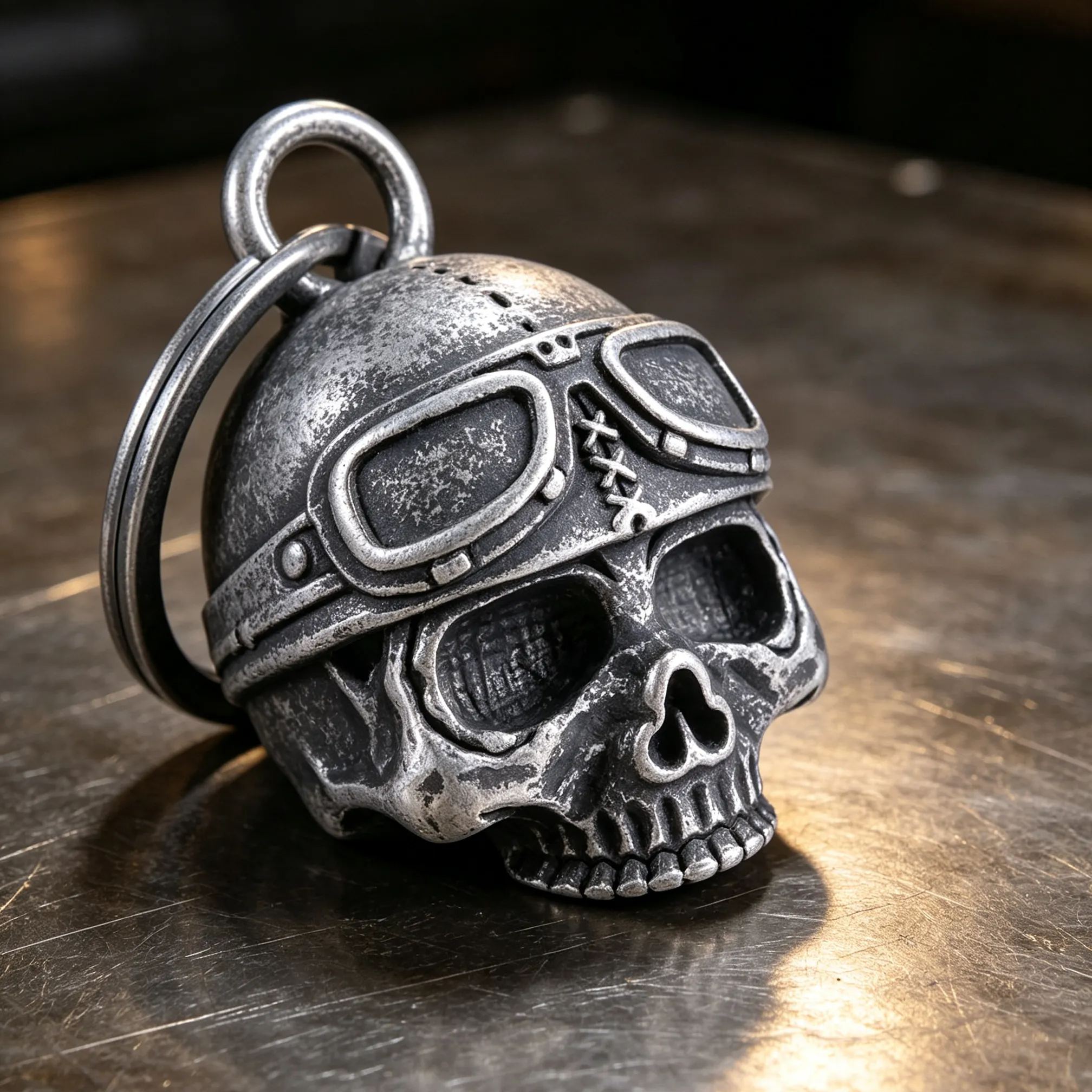 [Copy]Personalized Engraved Guardian Bell for Motorcycle Ride Safe Gift for Dad Husband or Biker Memorial Motorcycle Bell Charm