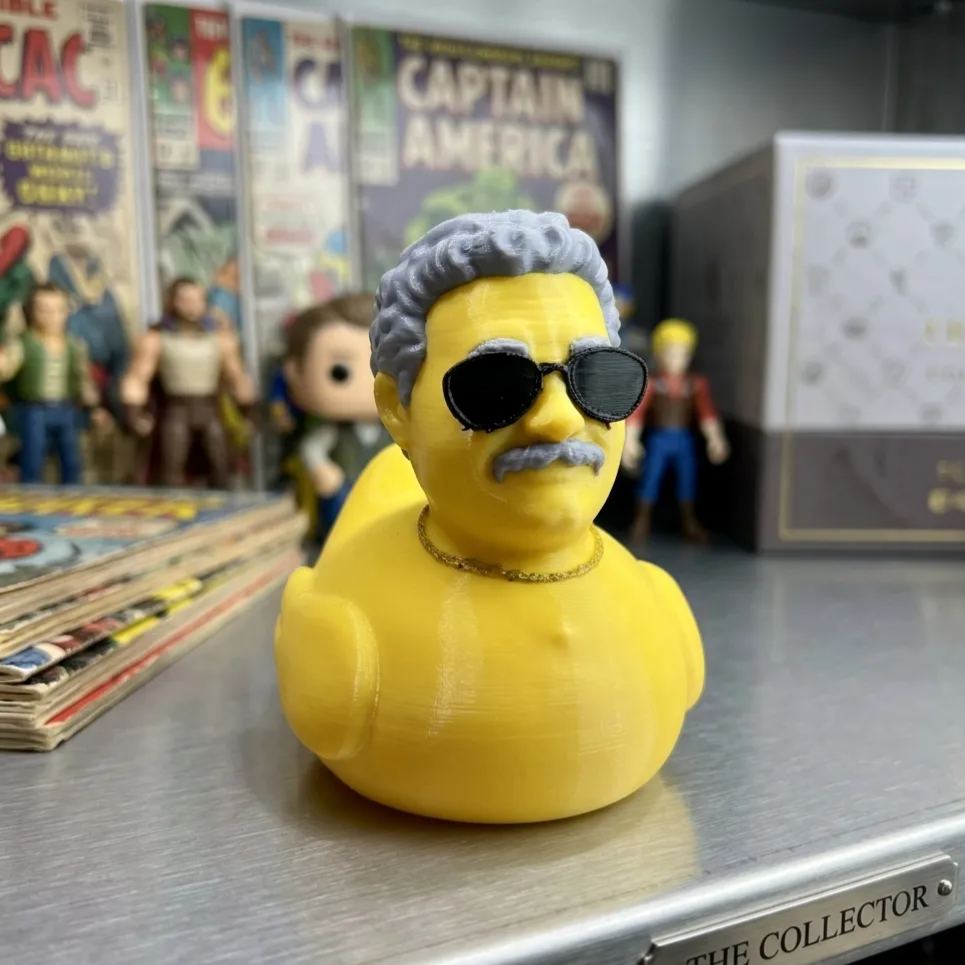 Custom 3D‑Printed Portrait Rubber Duck, Personalized Face Duck Figurine From Your Photo, Unique Custom Keepsake Gift for Friends & Family