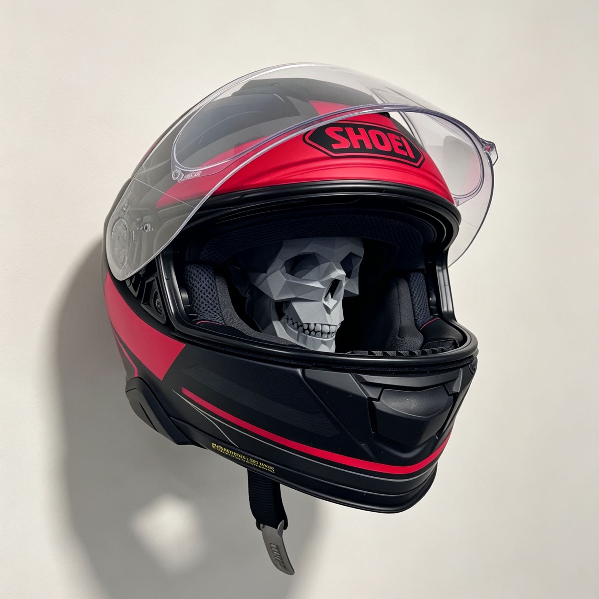 Multi‑Color 3D Printed Helmet Wall Hook, Custom Motorcycle Helmet Holder, Wall Mount Gear Hanger for Helmet, Gift for Riders