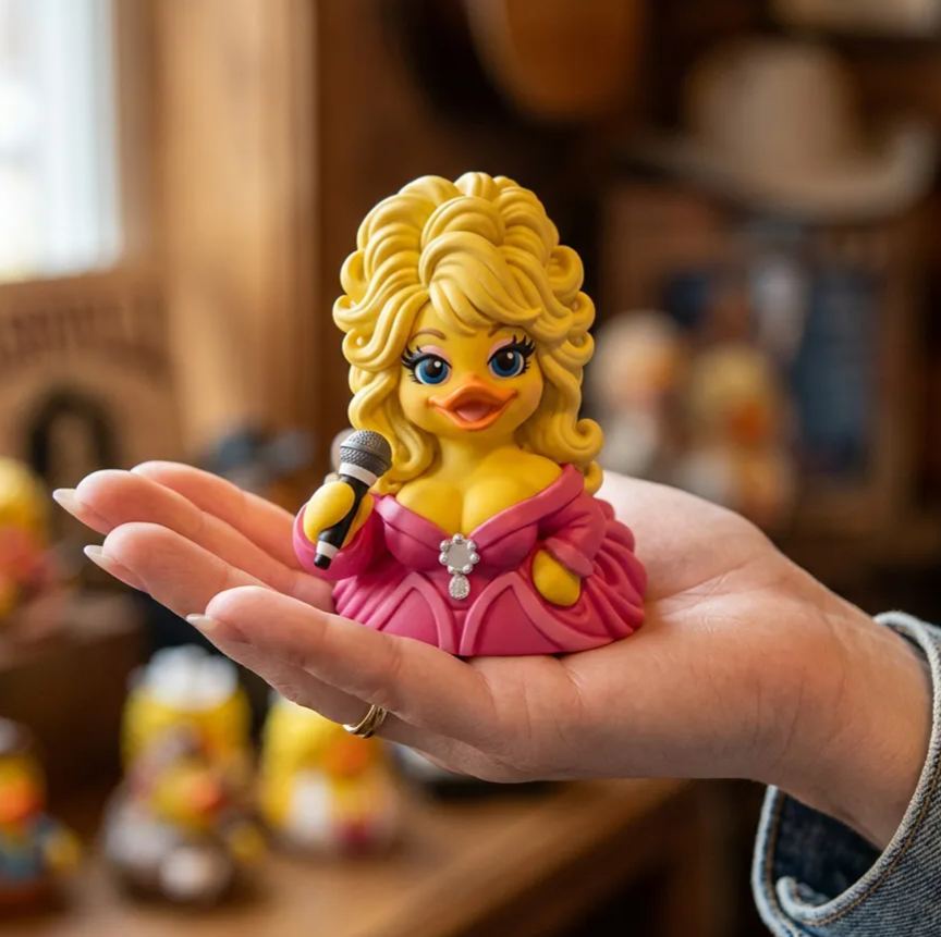 3D Printed Country Star Elegant 3D Character Art Toy