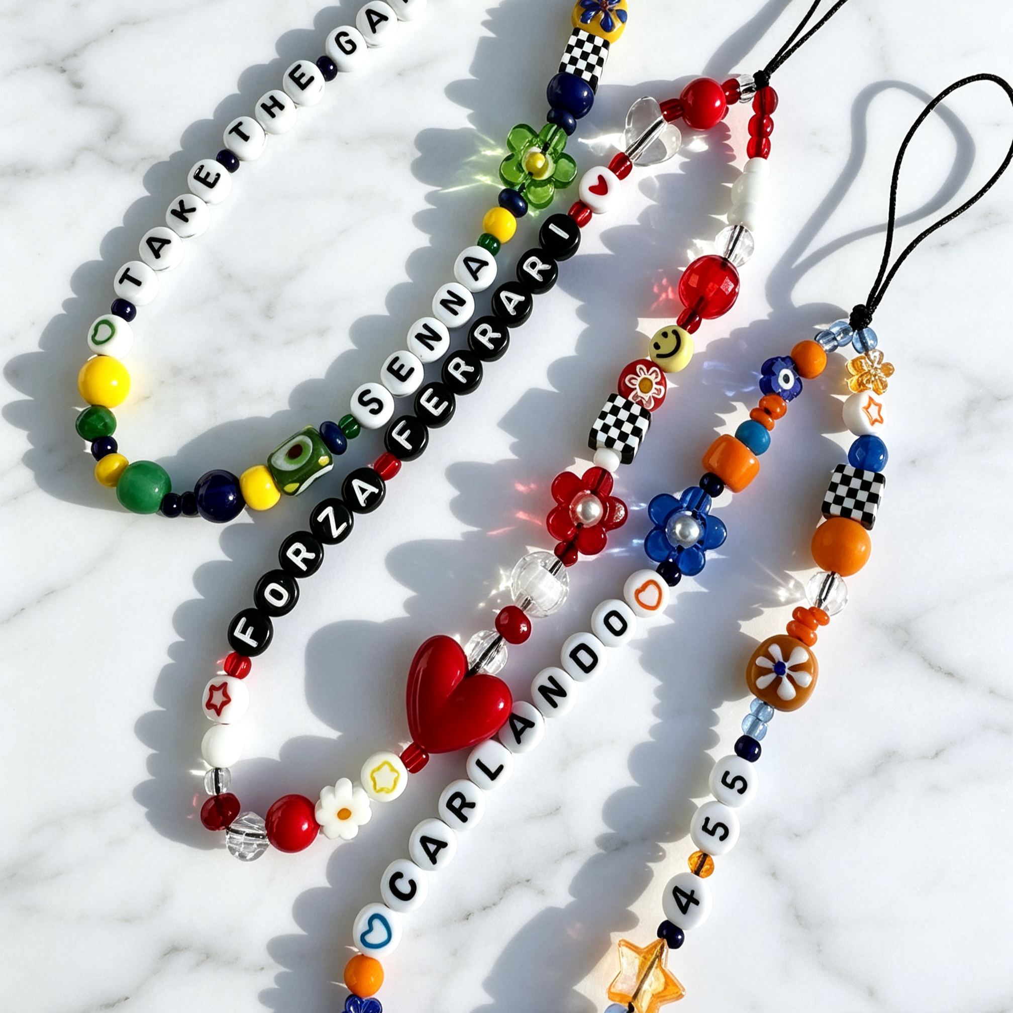[Copy]Personalized Hand‑Knotted Key Charm, Custom Name Letter Beads Chinese Knot Keychain, Cute Hand‑Woven Backpack Pendant Gift