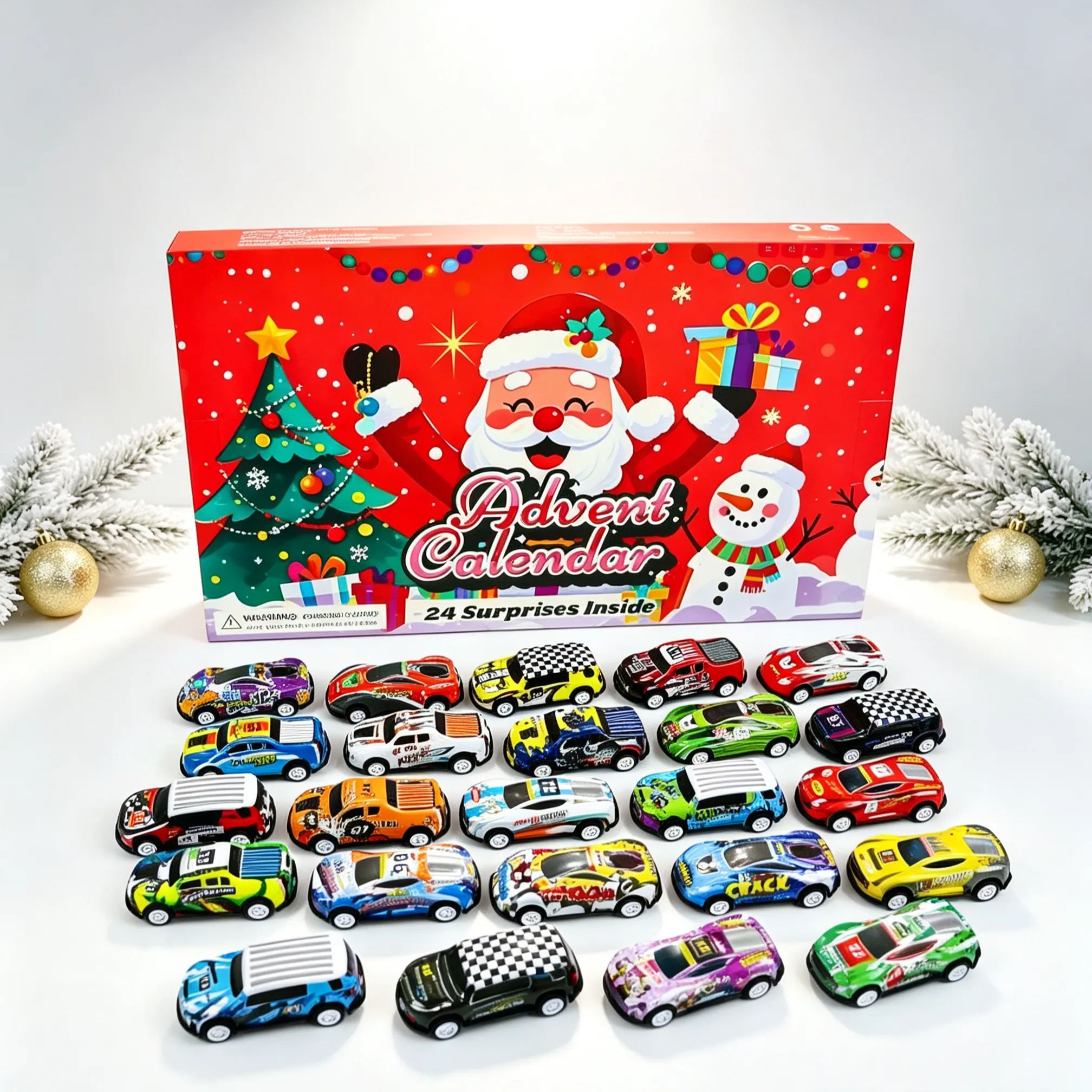 [Copy]2026 Racing Helmet Advent Calendar, 24 Day Motorsport Christmas Countdown, Race Car Fan Ornament Gift