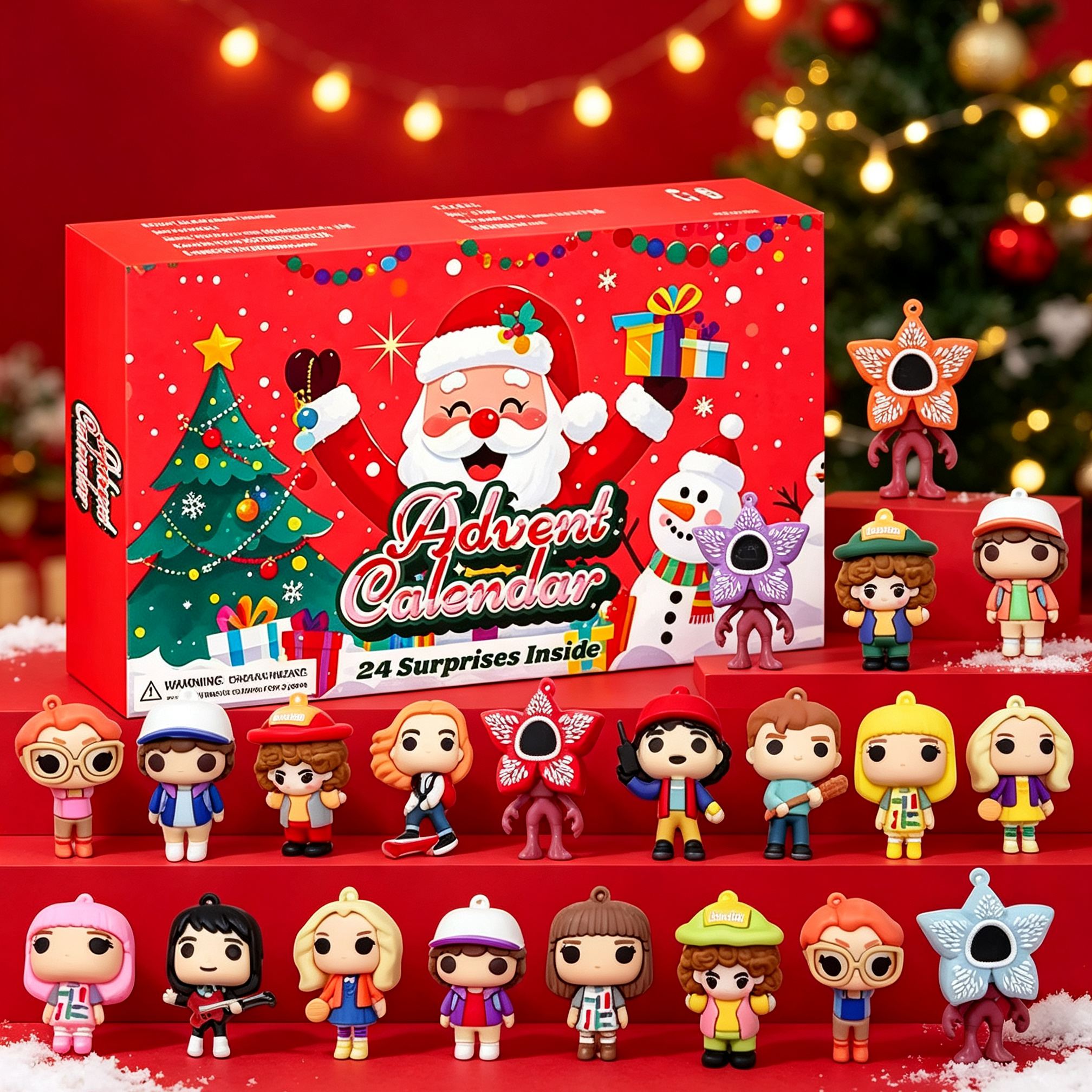 24 Days Mini Race Car Advent Calendar Christmas Countdown Racing Toy Blind Box