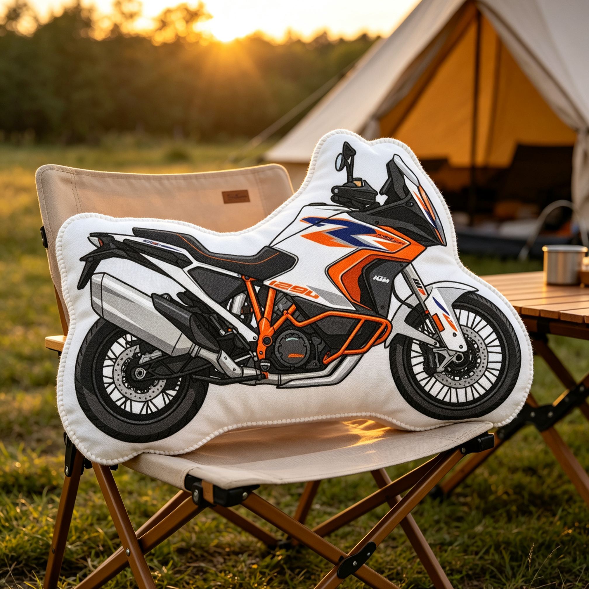 [Copy]Superbike Racing Motorcycle Shaped Pillow, High Definition Print Plush Cushion, Collectible Gift for Motorcycle Enthusiasts