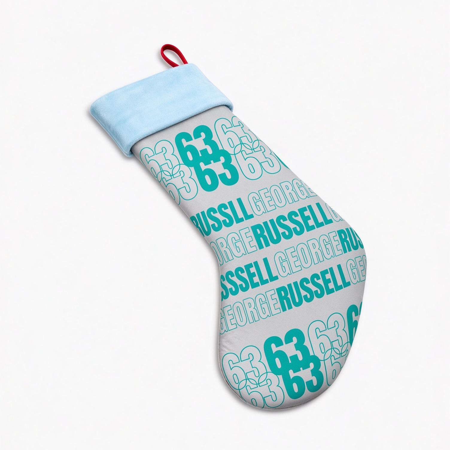 [Copy]Personalized Fox Instinct Motocross Boot Christmas Stocking, Custom Name Dirt Bike MX Christmas Stocking for Motocross Riders
