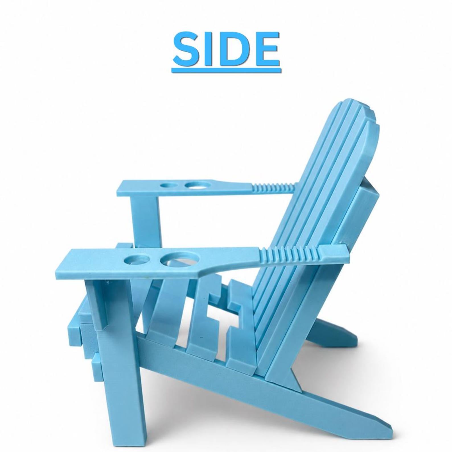 3D Printed Adirondack Chair Phone Holder