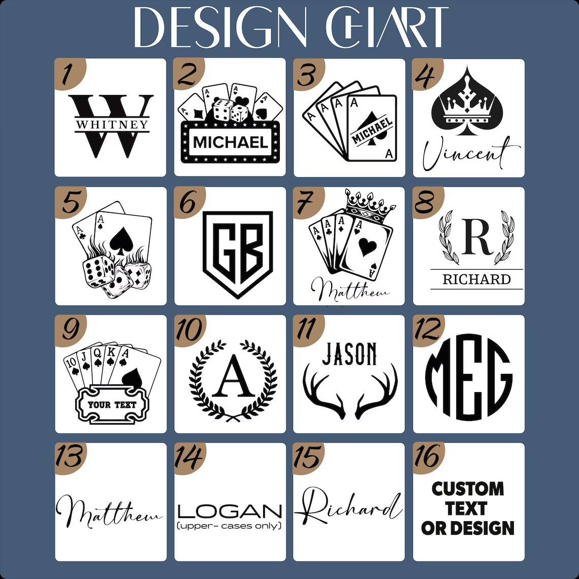 Custom Engraved Leather Poker and Dice Set Personalized Travel Game Set Gift for Men Father Husband Anniversary