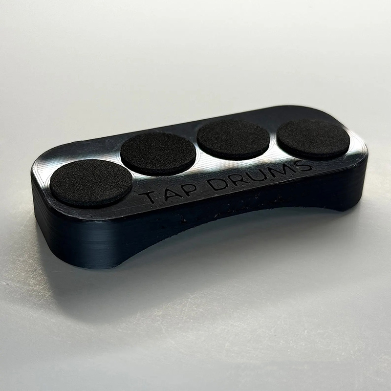 Personalized Tap Drums Silent A Silent Fidget for Musicians and Tappers Custom with Title Gift for Music Lovers