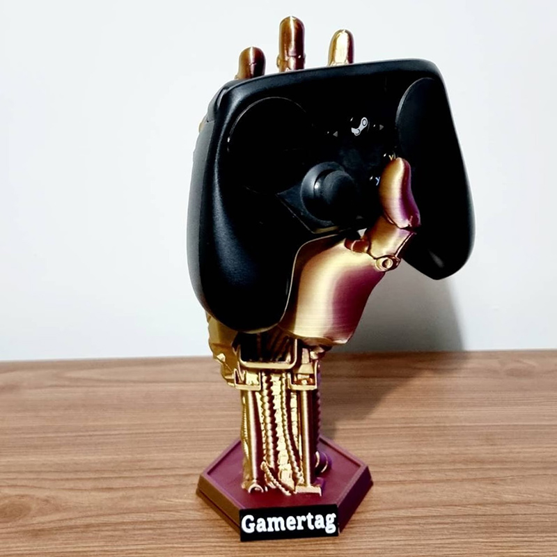 Personalized Robot Hand Game Console Controller Stand Universal Controller Stand 3D Printed Gift for Game Lovers