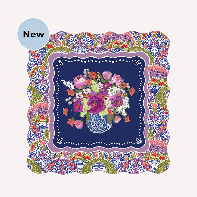 Personalized Scalloped Mahjong Game Mat Table Cover Game Surface Travel Portable Playing for Game Night