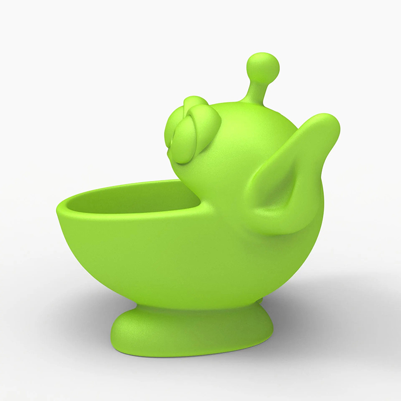 Personalized Monster Toy Storage Bowl Kids Desk Organizer for Kids for Cartoon Movie Lovers for Birthday Holiday