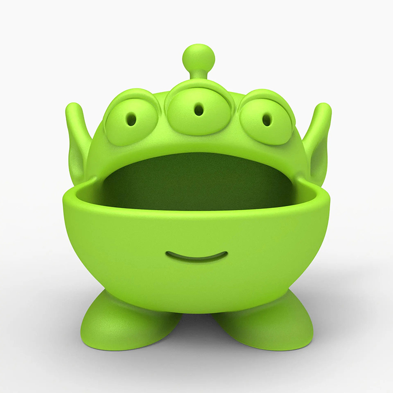 Personalized Monster Toy Storage Bowl Kids Desk Organizer for Kids for Cartoon Movie Lovers for Birthday Holiday