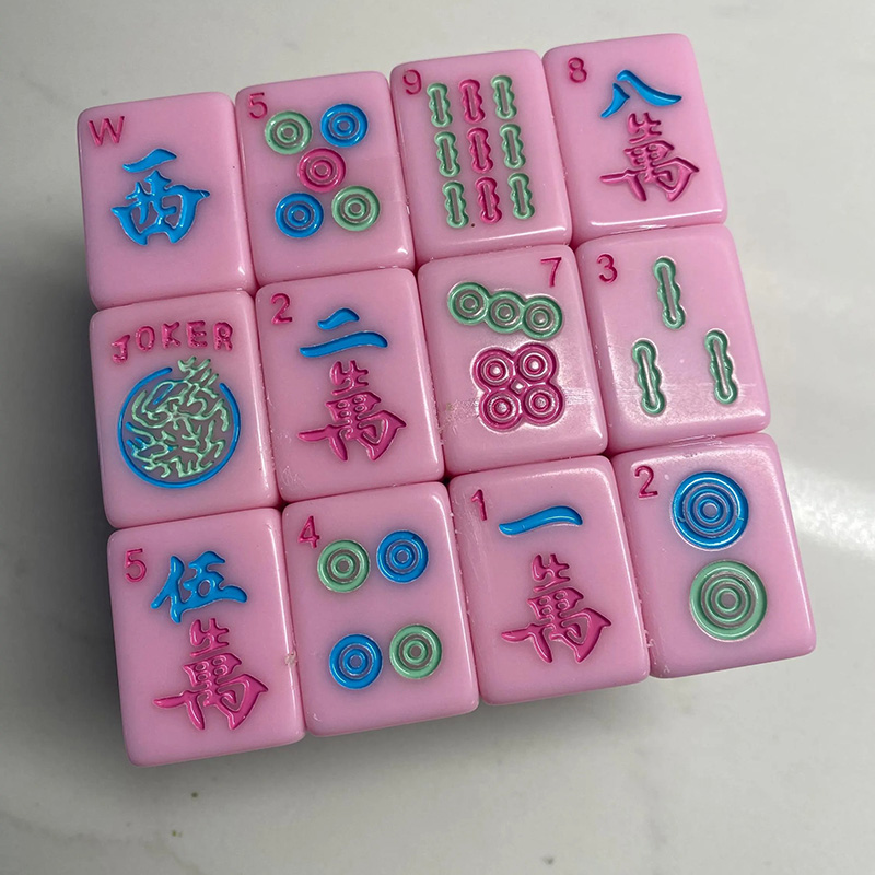Personalized Mahjong Tile Coasters for House Decor and Mahjong Game for Mahjong Players