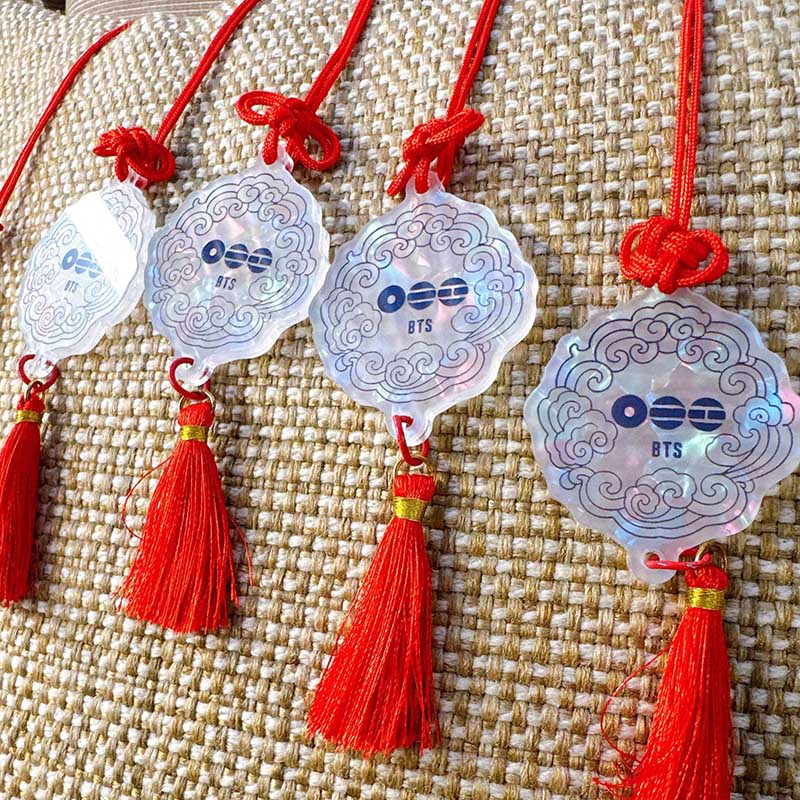 Personalized BTS ARIRANG Keychain Accessory Traditional Inspired Kpop for Fans for Concert