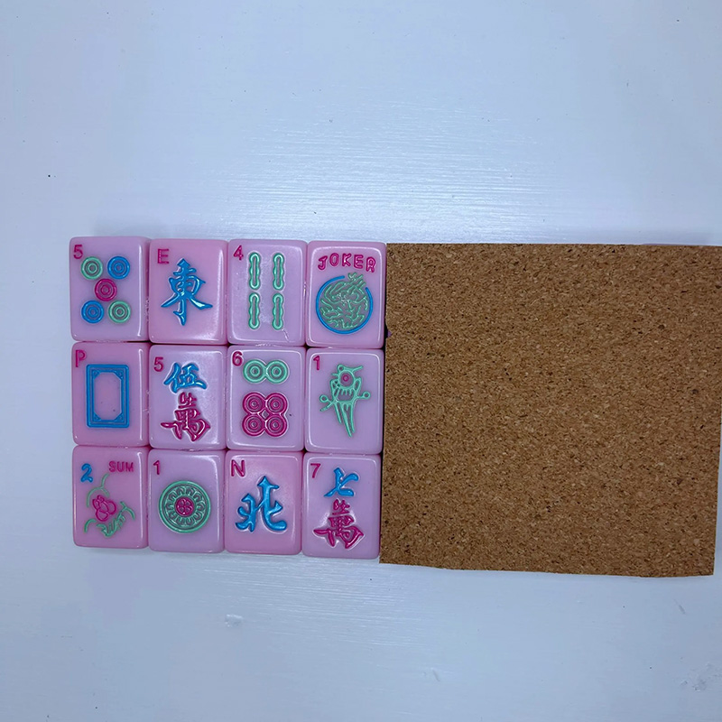 Personalized Mahjong Tile Coasters for House Decor and Mahjong Game for Mahjong Players