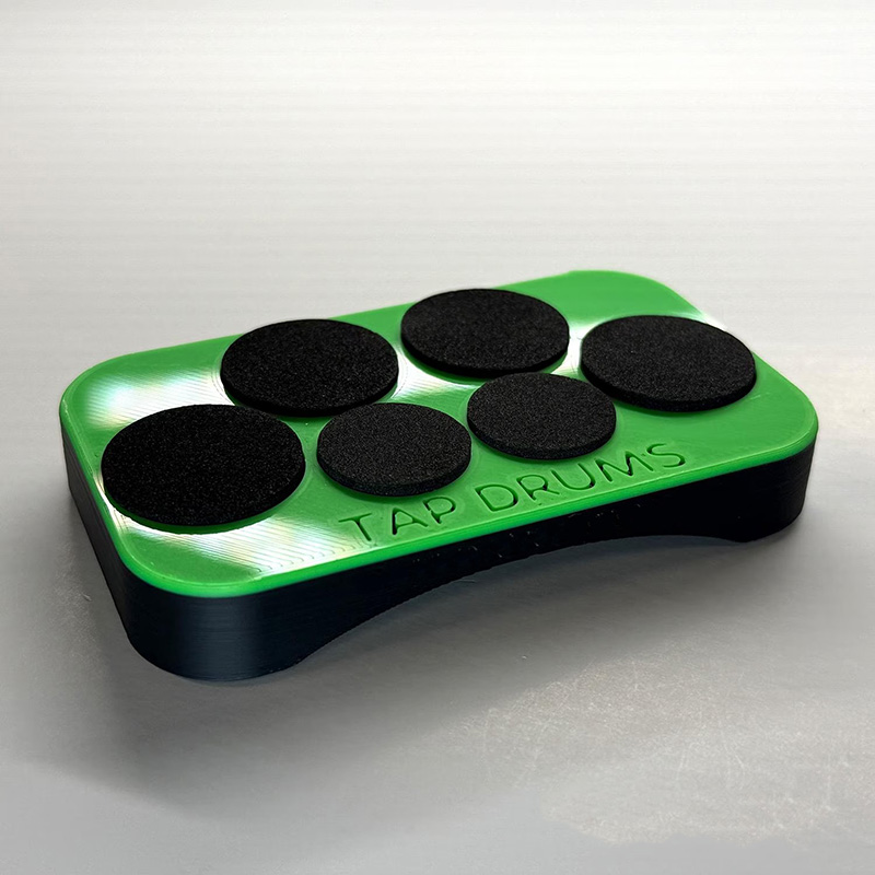Personalized XL Tap Drums Silent A Silent Fidget for Musicians and Tappers Pocket Size Custom with Title Gift for Music Lovers
