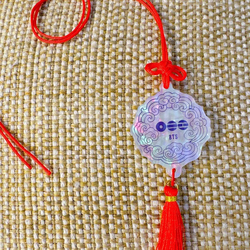 Personalized BTS ARIRANG Keychain Accessory Traditional Inspired Kpop for Fans for Concert