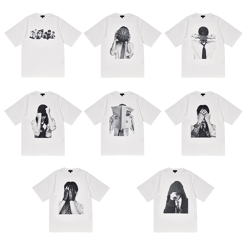 Personalized Vintage BTS Shirt Retro Black & White Aesthetic Shirts for Fans for BTS ARMY