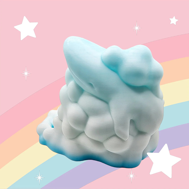 Personalized Whimsical Whale Dice Tower 3D Printed Game Accessory Gift for Game Lovers