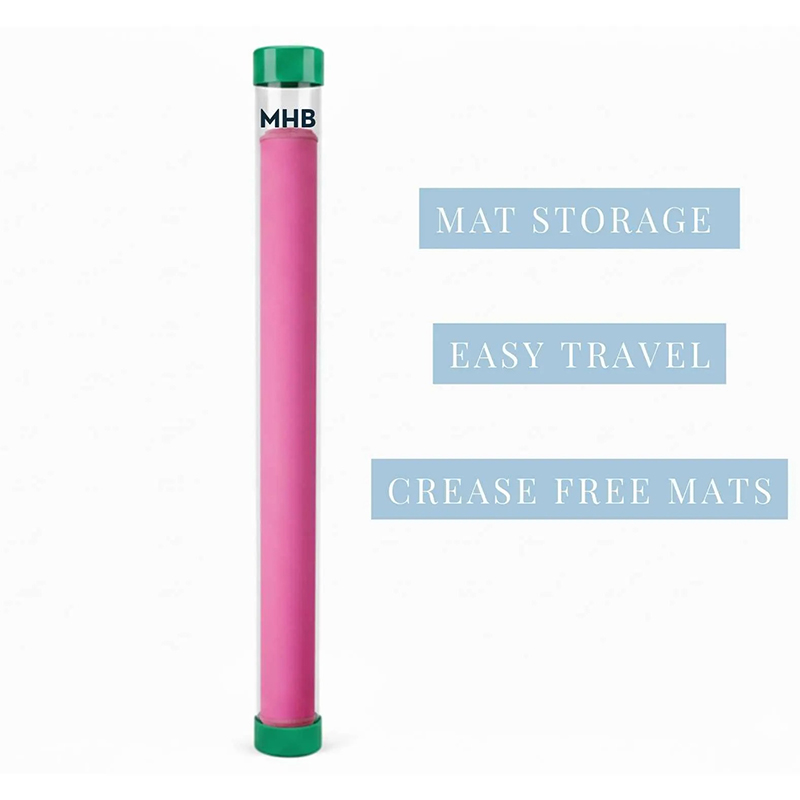 Personalized Mahjong Storage Tube Mat Holder Personalized Protection Case Monogram Player Gift Custom Accessory Clear Plastic Container Organizer Wrinkle for Mahjong Players