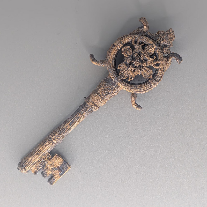 Personalized Village Lady Dimitrescu Key 3D Printed Replica Perfect Gift for Game Lovers Movie Lovers for Game Night Gamer Party