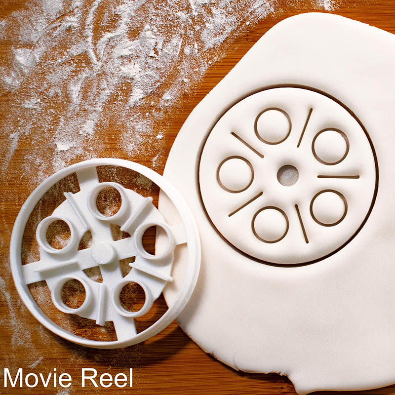 Personalized Clapperboard Cookie Cutter Filmmaker Baking Retro Movie Theme Cookie Cutter for Filmmaker Movie Lovers