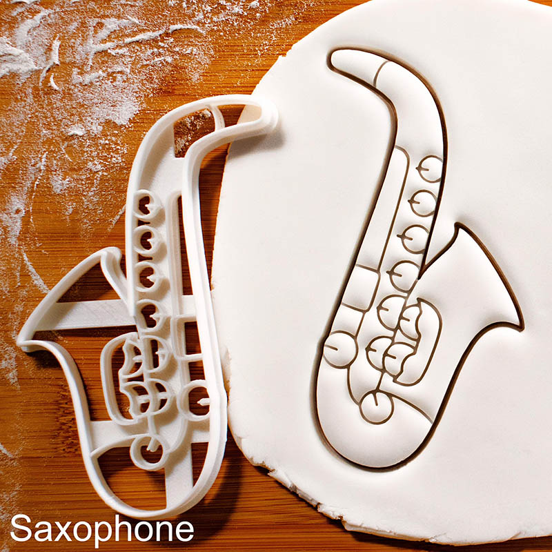 Personalized Harp Shaped Cookie Cutters for Musicians Orchestras Classical Music Enthusiasts for Birthday Holiday Party