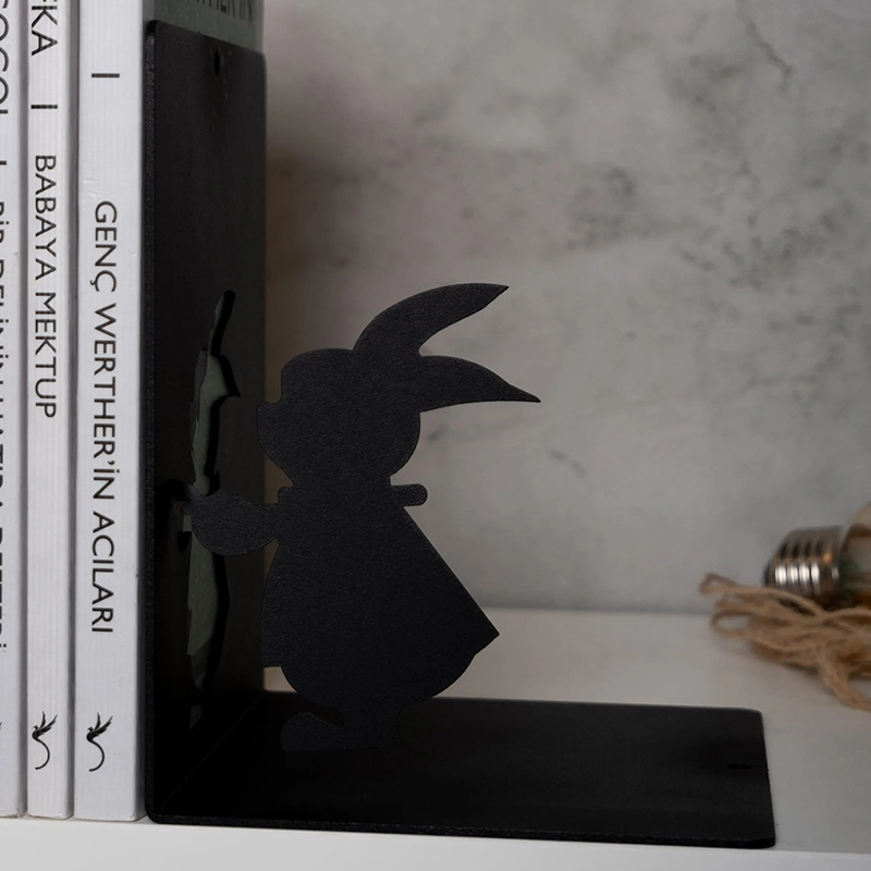 Personalized Alice Metal Bookends Metal Decor Art Office Gift Chrismast Gift Housewarming Gift Alice Movie Gift for Her for Kids