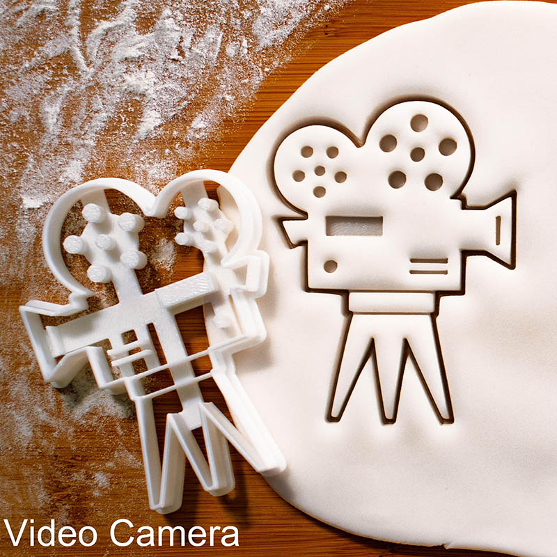 Personalized Clapperboard Cookie Cutter Filmmaker Baking Retro Movie Theme Cookie Cutter for Filmmaker Movie Lovers