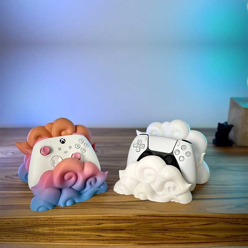 Personalized Cloud Game Console Controller Stand Universal Controller Stand 3D Printed Gift for Game Lovers