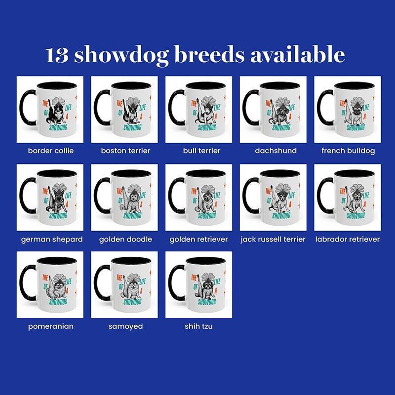Personalized The Life of a Showcat Coffee Mug Funny Cat Show Girl Era Ceramic Mug Retro Scottish Fold Cats TS Fan Swifties Merch Gift for Cat Lover
