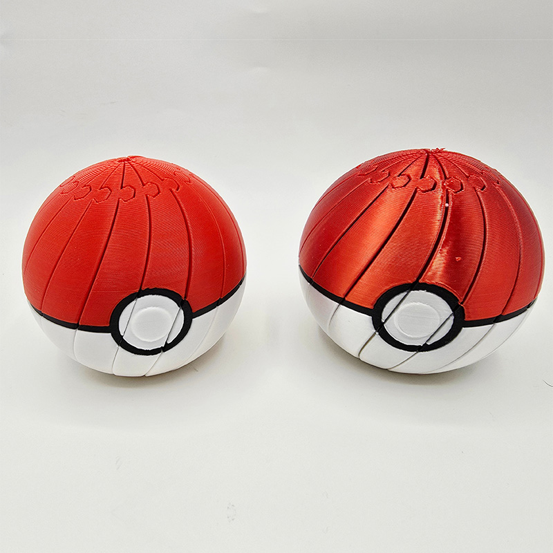 Personalized Pokéball Twist Fidget 3D Printed Gift Fun Gift for Anime Lovers Game Lovers