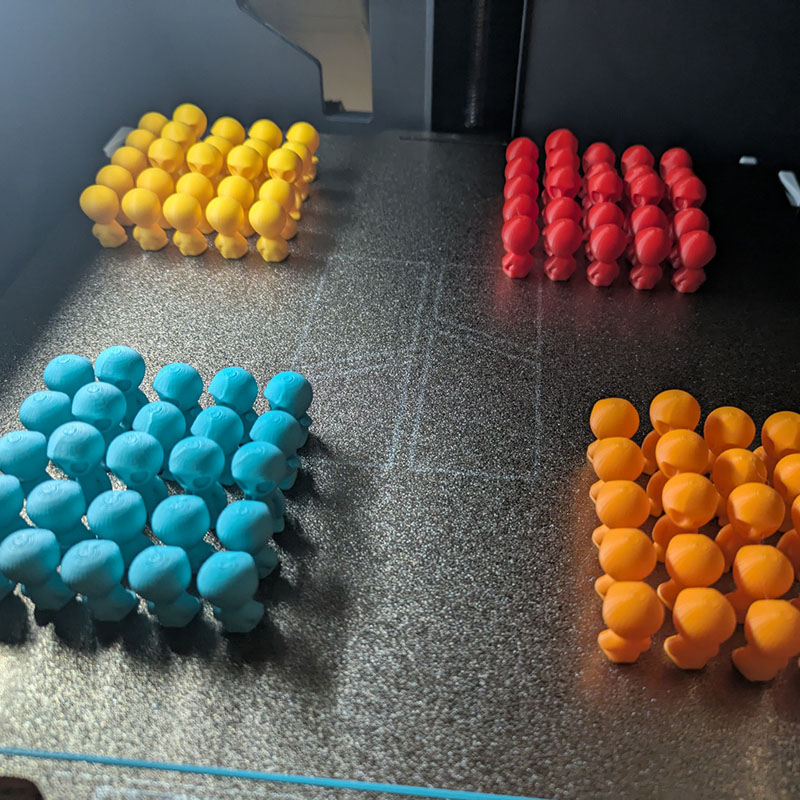 Personalized Little Alien Visitors 3D Printed Housewarming Gift Fun Gift Desktop Decoration for Kids for Movie Lovers Astronomy Enthusiasts