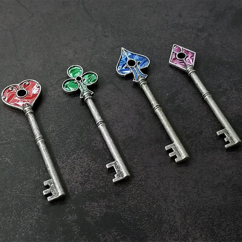 Personalized Precinct Keys Prop Replicas Perfect Gift for Game Lovers Movie Lovers for Game Night Gamer Party for Game Room