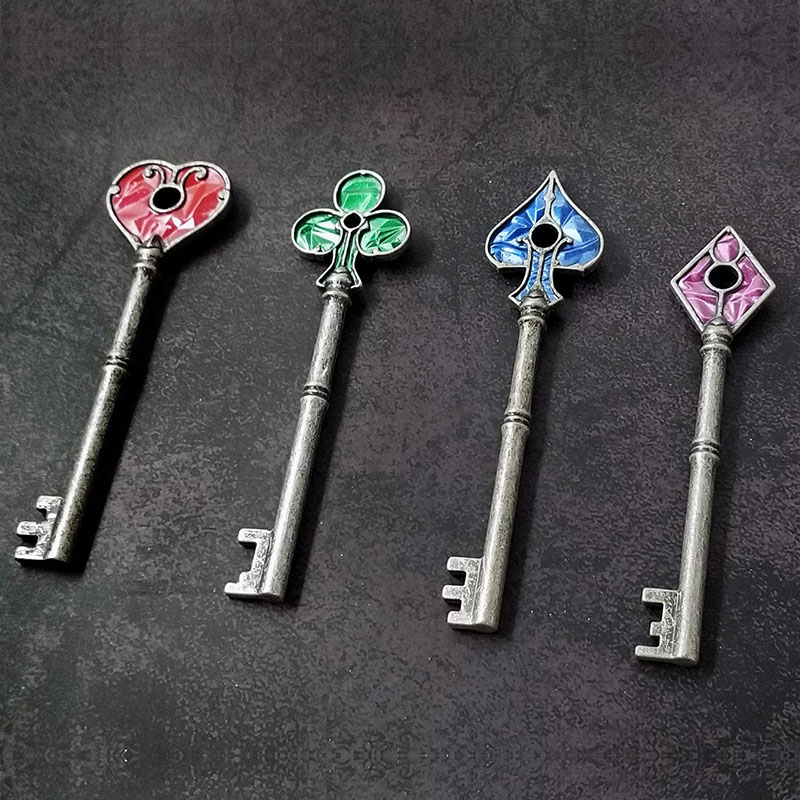 Personalized Precinct Keys Prop Replicas Perfect Gift for Game Lovers Movie Lovers for Game Night Gamer Party for Game Room