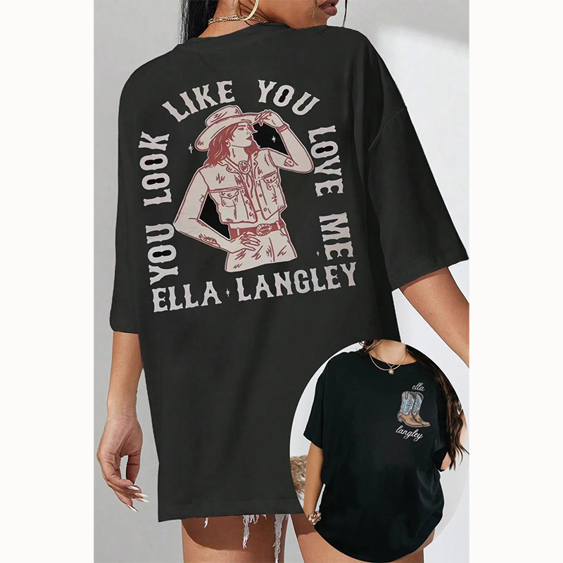 Personalized Ella Fans T-Shirt Gift for Fans for Concert