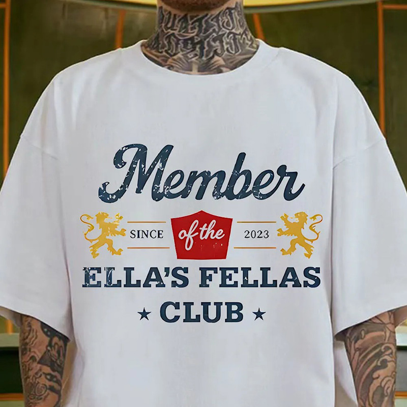 Personalized Ella Fellas Clue Shirt T-Shirt Custom with Year Gift for Fans for Concert