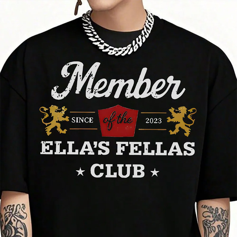 Personalized Ella Fellas Clue Shirt T-Shirt Custom with Year Gift for Fans for Concert