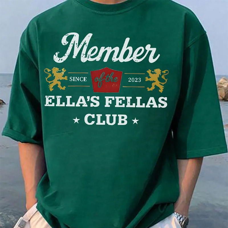 Personalized Ella Fellas Clue Shirt T-Shirt Custom with Year Gift for Fans for Concert