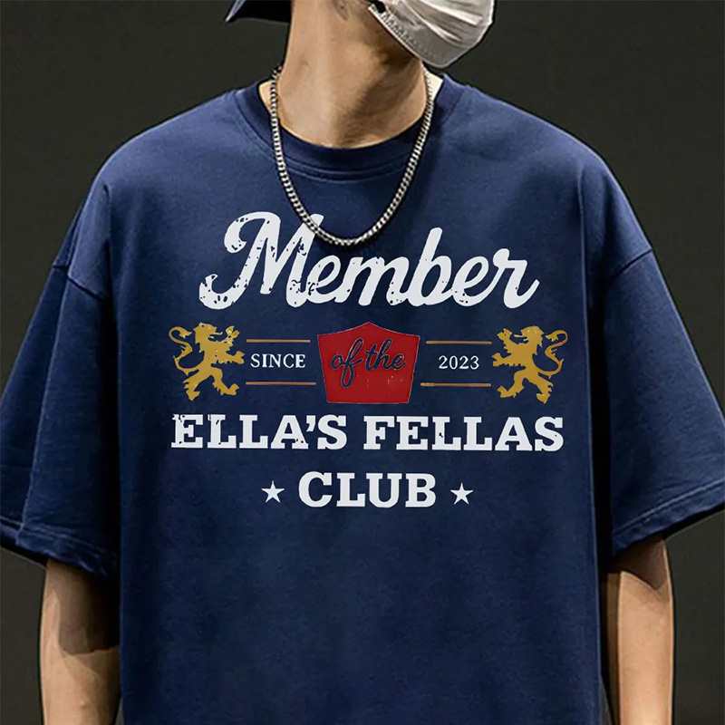 Personalized Ella Fellas Clue Shirt T-Shirt Custom with Year Gift for Fans for Concert