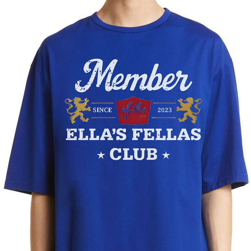 Personalized Ella Fellas Clue Shirt T-Shirt Custom with Year Gift for Fans for Concert