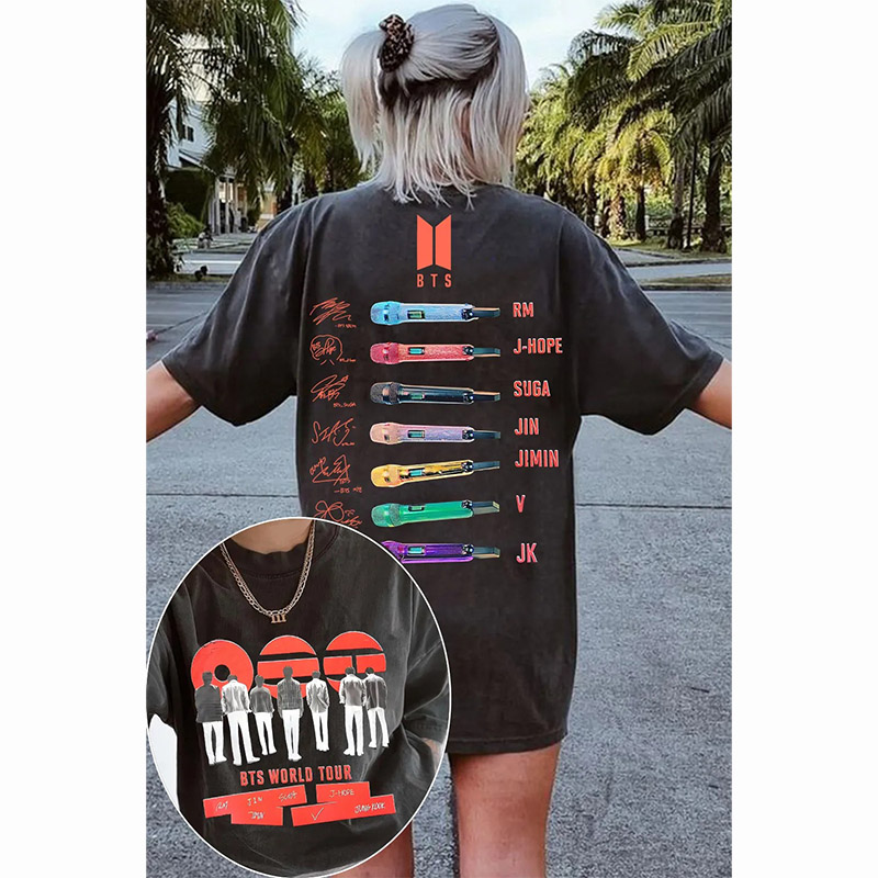 Personalized BTS Arirang 2026 Tee T-Shirt Gift for BTS ARMY for Concert