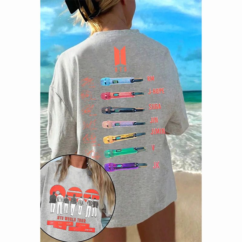 Personalized BTS Arirang 2026 Tee T-Shirt Gift for BTS ARMY for Concert